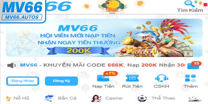 Casino MV66 là một sảnh giải trí trực tuyến chuyên biệt trong lĩnh vực cá cược