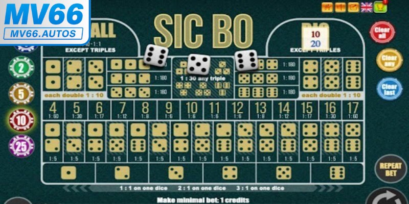 Cách chơi Sicbo chi tiết cho người mới bắt đầu