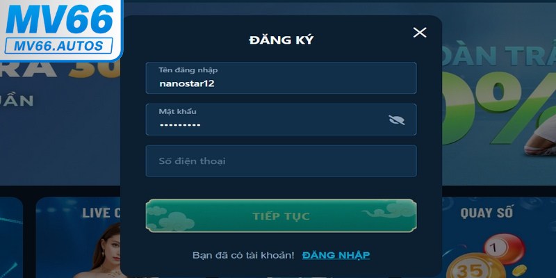 Vào web chính hoặc tải app tiện lợi để tiến hành đăng ký ID