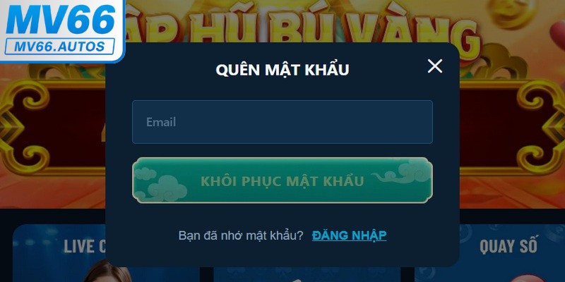 Xử lý nhanh khi quên mật khẩu đăng nhập theo hướng dẫn chung
