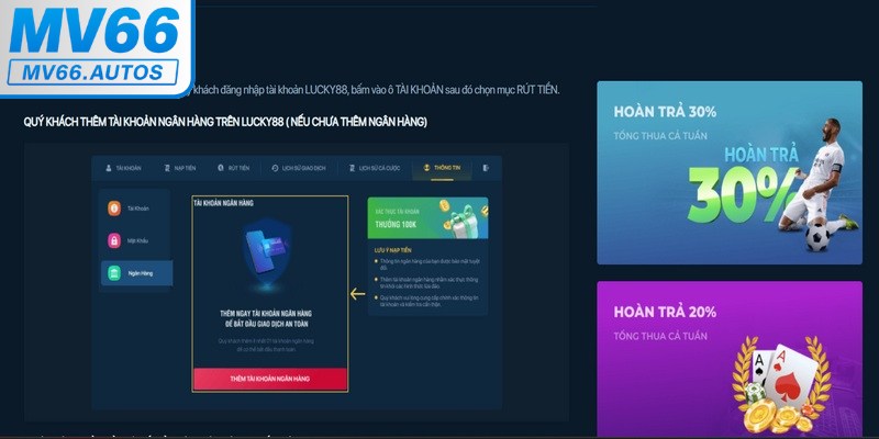 Để tăng tốc độ xử lý, hãy thực hiện giao dịch vào giờ hành chính