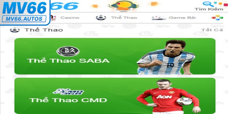 Thể thao MV66 là điểm đến lý tưởng cho những ai đam mê cá cược